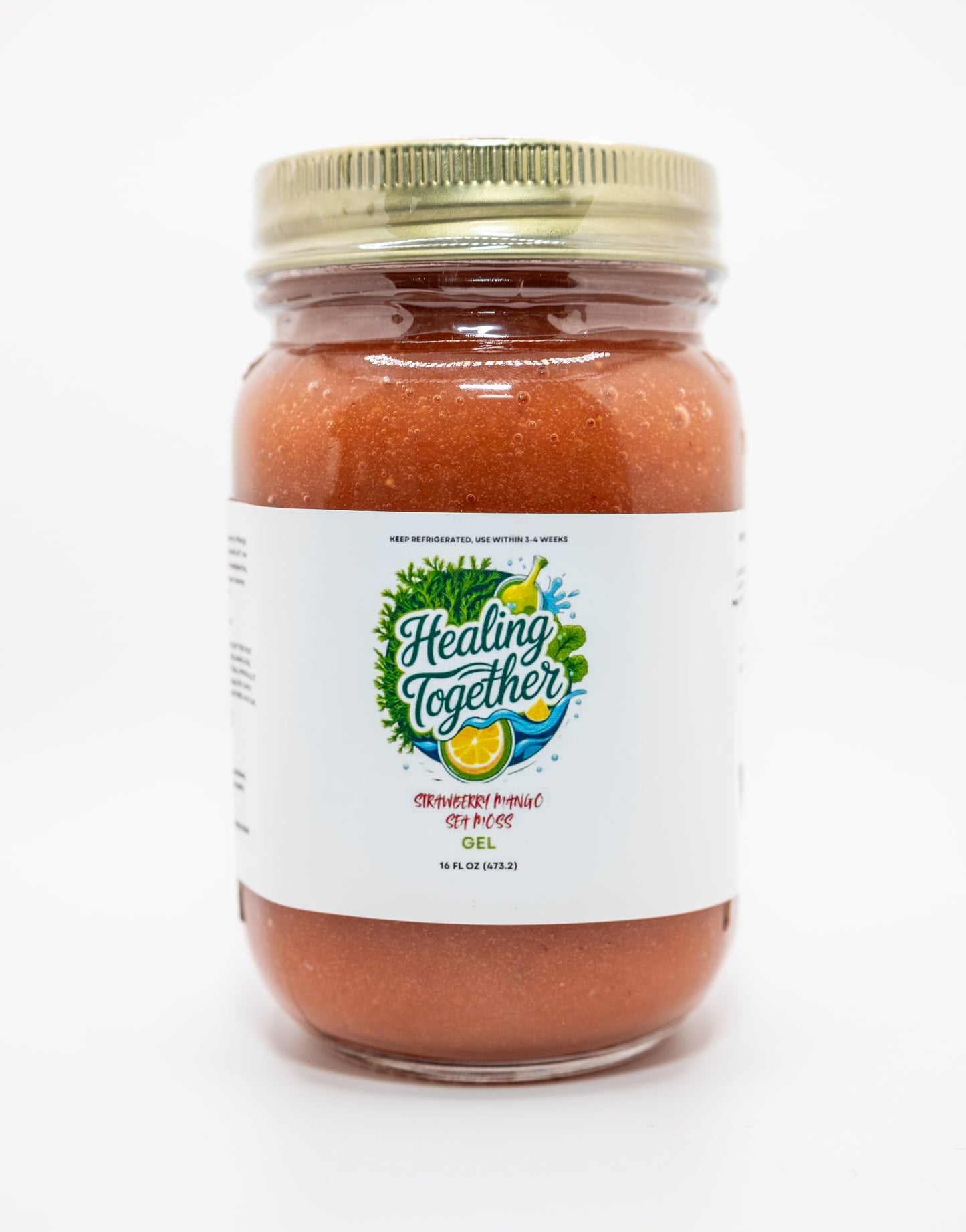 Strawberry Mango Sea Moss Gel