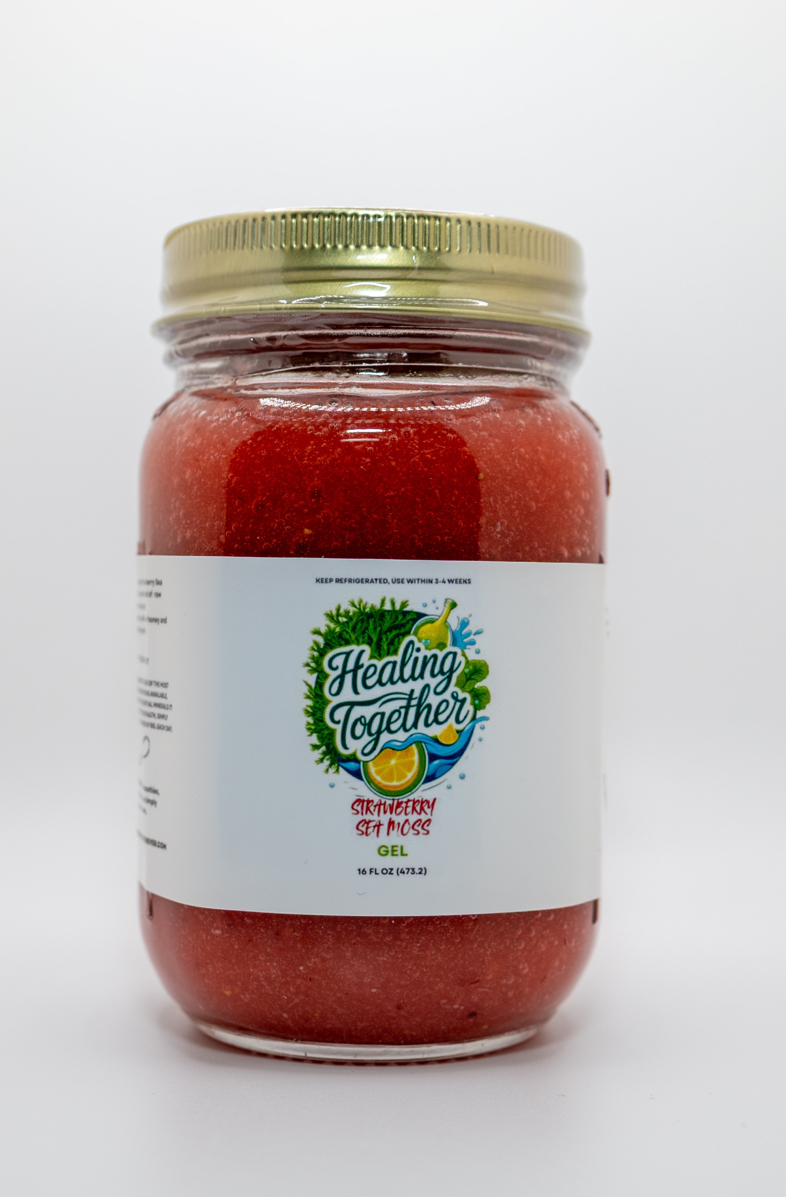 Strawberry Sea Moss Gel